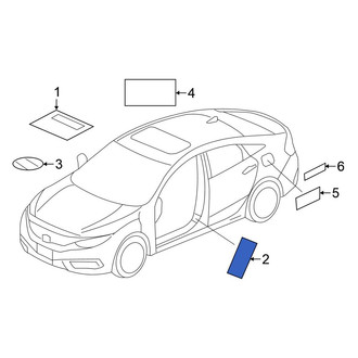Honda OE - Engine Decal