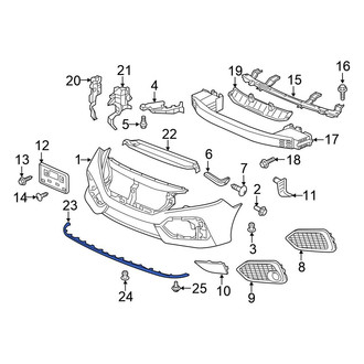 Honda OE - Front Spoiler