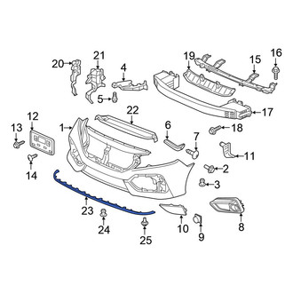 Honda OE - Front Spoiler