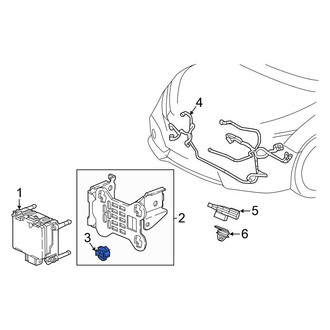 Honda OE - Cruise Control Distance Sensor Nut