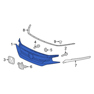 Honda OE - Front Upper Grille