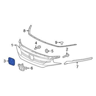 Honda OE - Front Grille Emblem