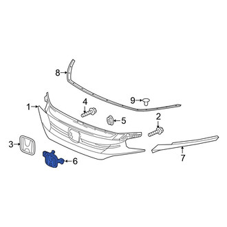 Honda OE - Grille Emblem Bracket