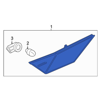 Honda OE - Front Right Side Marker Light