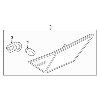 Honda OE - Front Lamps - Side Marker Lamps (Hatchback 1.5L)