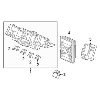 Honda OE - Electrical Components (Instrument Panel Compartment), (Hatchback 1.5L)
