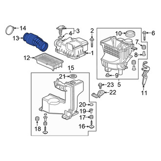 Honda OE - Engine Air Intake Hose