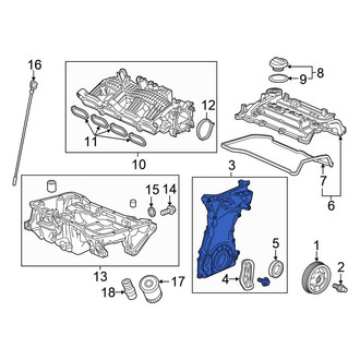 Honda OE - Engine Timing Cover