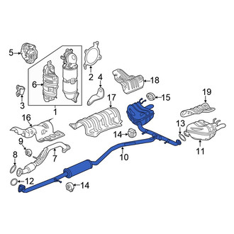 Honda OE - Exhaust Muffler