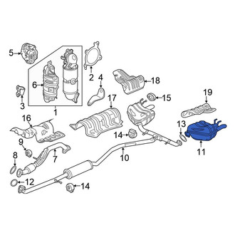 Honda OE - Exhaust Muffler
