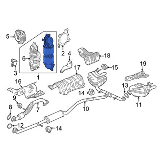 Honda OE - Catalytic Converter