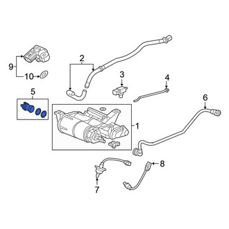 Honda OE - Vapor Canister Purge Solenoid