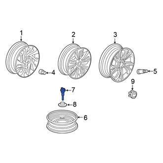 Honda OE - Spare Tire Stud