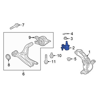 Honda OE - Front Suspension Ball Joint