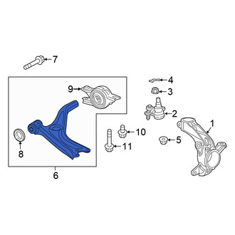 Honda OE - Front Right Suspension Control Arm