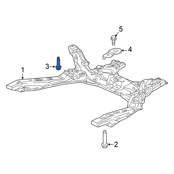 Suspension Crossmember Bolt