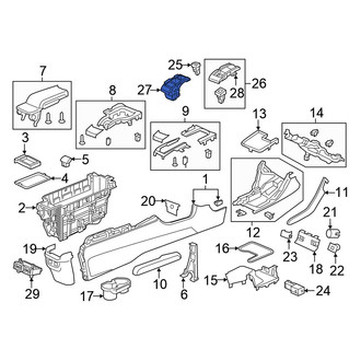 Honda OE - Electronic Parking Brake Control Switch