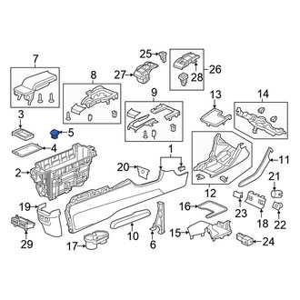 Honda OE - Front Audio Auxiliary Jack