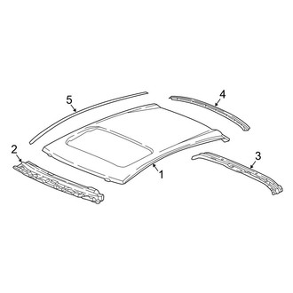 Honda OE - Roof - Exterior Trim (Hatchback 1.5L)