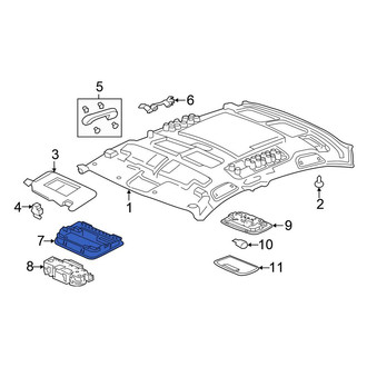Honda OE - Upper Overhead Console