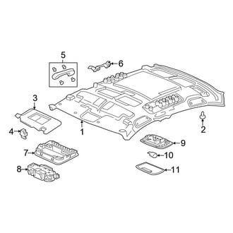 Honda OE - Roof - Interior Trim (Hatchback 1.5L)