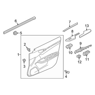 Honda OE - Front Door - Interior Trim (Hatchback 1.5L)