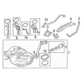Honda OE - Fuel System Components (Hatchback 1.5L)