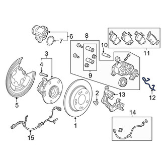 Honda OE - Disc Brake Pad Retaining Clip