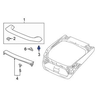 Honda OE - Upper Spoiler Bolt