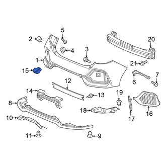 Honda OE - Rear Tow Eye Cap
