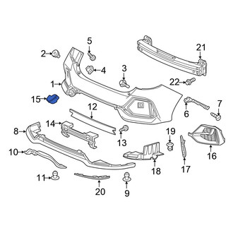 Honda OE - Rear Tow Eye Cap