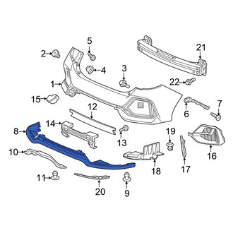 Honda OE - Rear Lower Valance Panel