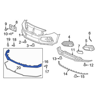 Honda OE - Front Spoiler