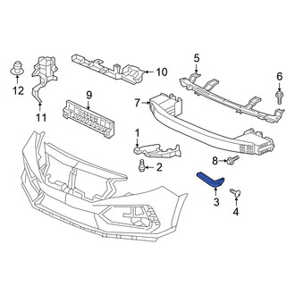 Honda OE - Front Left Bumper Guide