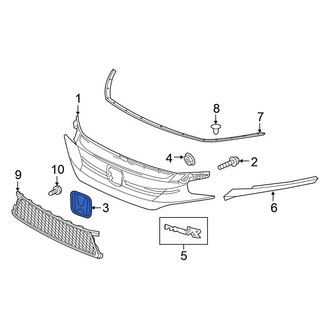 Honda OE - Rear Hatch Emblem
