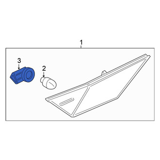 Honda OE - Front Side Marker Light Socket