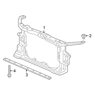 Honda OE - Radiator Support (Type R)