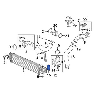 Honda OE - Intercooler Pipe Gasket