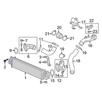 Honda OE - Engine Coolant Outlet Housing Bolt