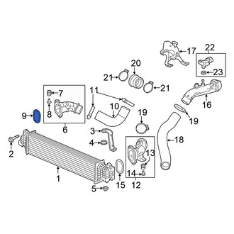 Honda OE - Intercooler Pipe Gasket
