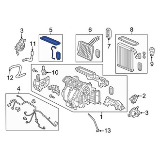 Honda OE - HVAC Duct Air Temperature Sensor