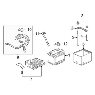 Honda OE - Electrical - Battery (Type R)