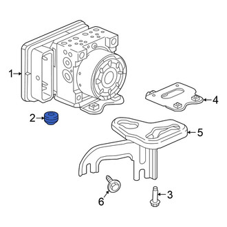Honda OE - ABS Modulator Insulator