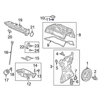 Honda OE - Engine Oil Filler Cap Gasket