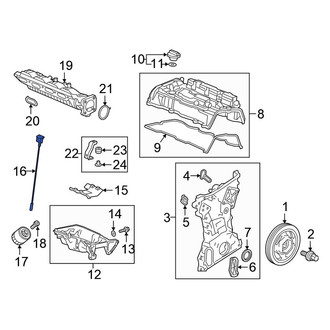 Honda OE - Engine Oil Dipstick
