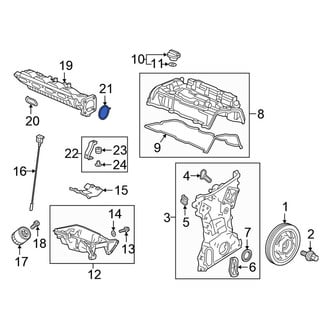 Honda OE - Upper Fuel Injection Plenum Gasket