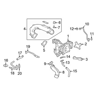 Honda OE - Engine / Transaxle - Turbocharger & Components (Type R)