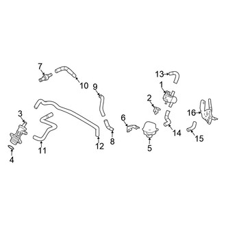 Honda OE - Emission System - Emission Components (Purge Control Valve), (Type R)