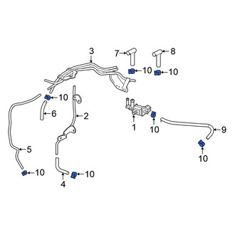 Honda OE - Secondary Air Injection Pump Hose Clamp