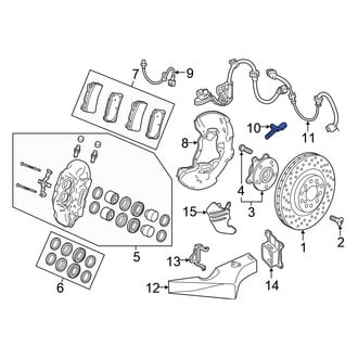 Honda OE - ABS Wheel Speed Sensor